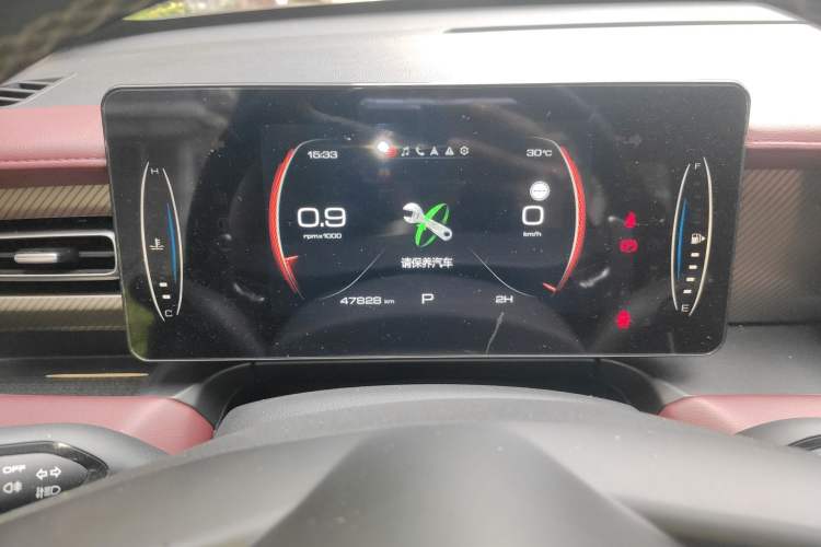 Used Great Wall Poer 2023 2.0T Off-Road Version Automatic Diesel Four-Wheel Drive High-End Edition Instrument Cluster