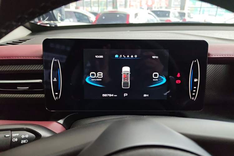 Used Great Wall Poer 2023 2.0T Off-Road Version Automatic Diesel Four-Wheel Drive High-End Edition Instrument Cluster