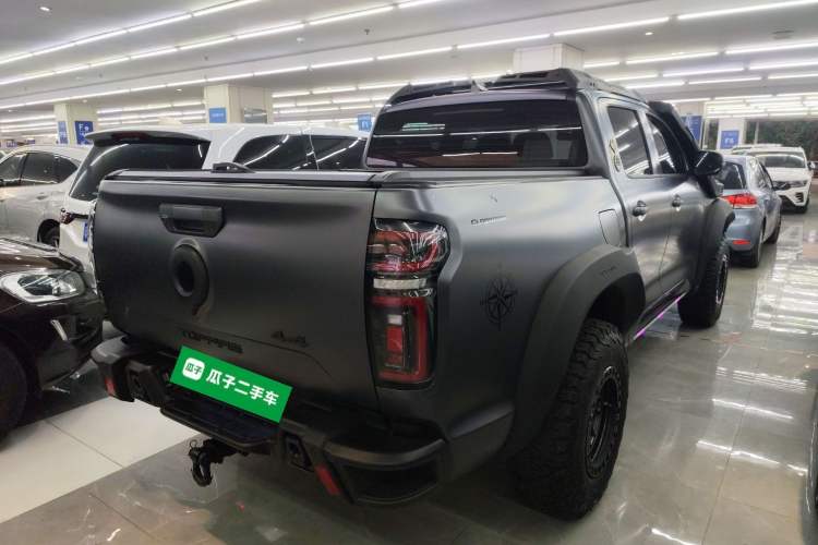 Used Great Wall Poer 2023 2.0T Firebolt Version GW4C20B Rear Right 45 Deg