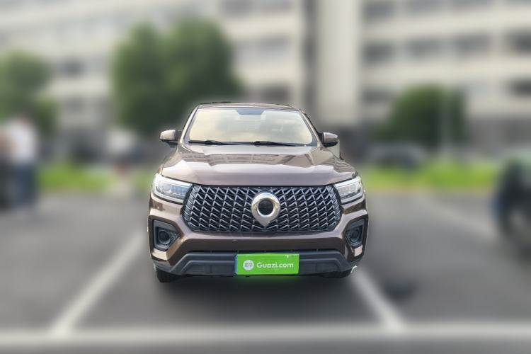 Used Great Wall Poer 2023 2.0T Commercial Version Automatic Diesel Two-Wheel Drive Elite Trim with Long Bed – GW4D20M Front