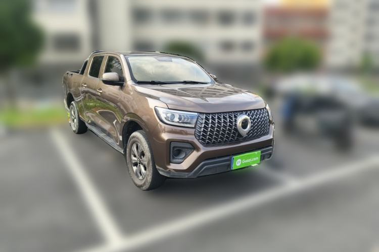 Used Great Wall Poer 2023 2.0T Commercial Version Automatic Diesel Two-Wheel Drive Elite Trim with Long Bed – GW4D20M Front Right 45 Deg