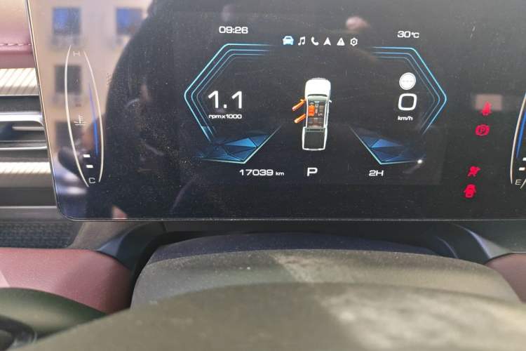 Used Great Wall Poer 2023 2.0T Off-Road Edition Automatic Gasoline 4x4 Mount Everest Version Odometer Close Up