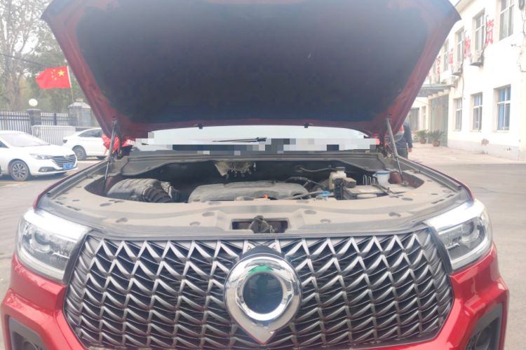 Used Great Wall Poer 2023 2.0T Commercial Version Automatic Gasoline Two-Wheel Drive Elite Trim with Long Bed – GW4C20B Engine Bay