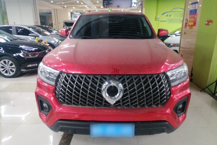 Used Great Wall Poer 2023 2.0T Commercial Version Automatic Diesel 4x4 Elite Long-Box GW4D20M Front