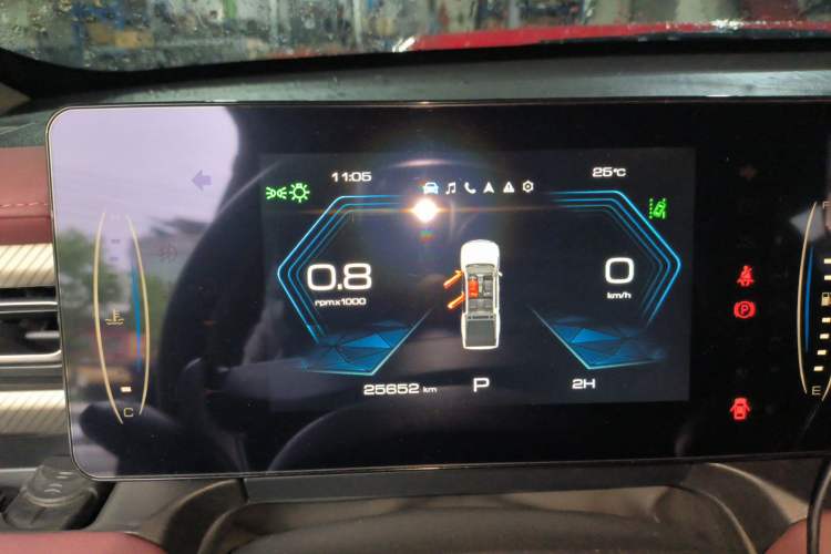 Used Great Wall Poer 2023 2.0T Off-Road Edition Automatic Diesel 4x4 Limited Edition Instrument Cluster