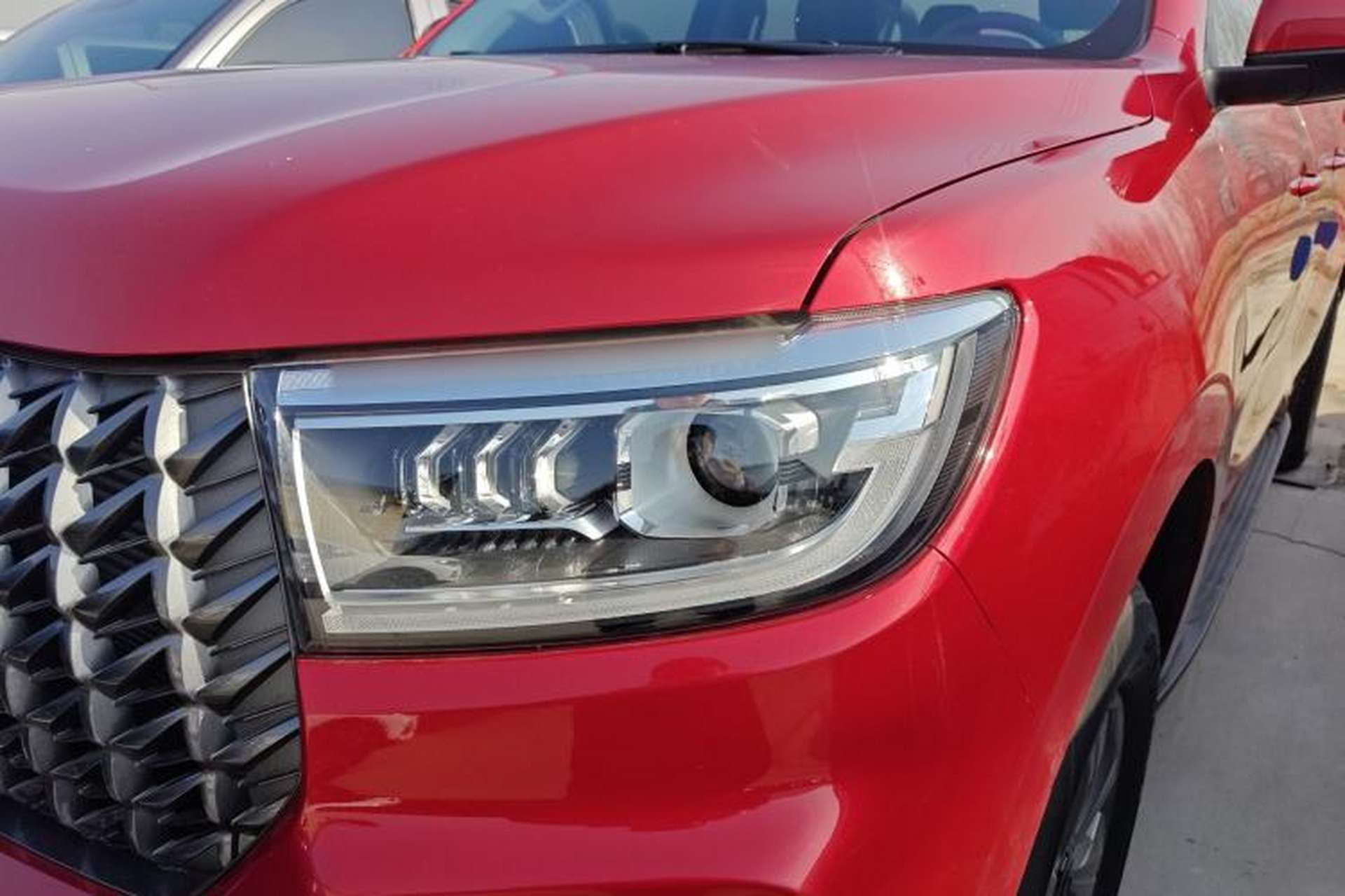 Used Great Wall Poer 2023 2.0T Commercial Version Automatic Gasoline 4x4 Elite Long-Box GW4C20B Left Front Headlight