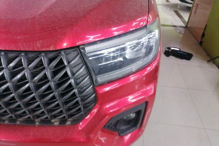 Used Great Wall Poer 2023 2.0T Commercial Version Automatic Diesel 4x4 Elite Long-Box GW4D20M Left Front Headlight