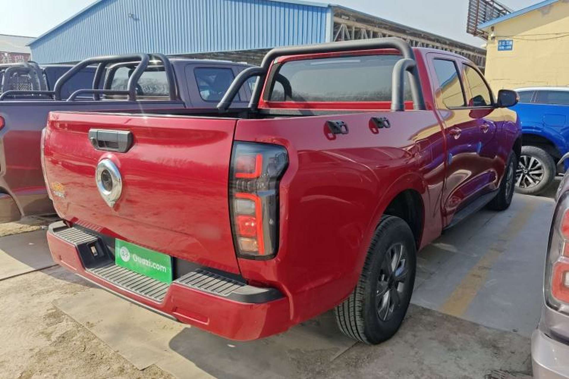 Used Great Wall Poer 2023 2.0T Commercial Version Automatic Gasoline 4x4 Elite Long-Box GW4C20B Rear Right 45 Deg