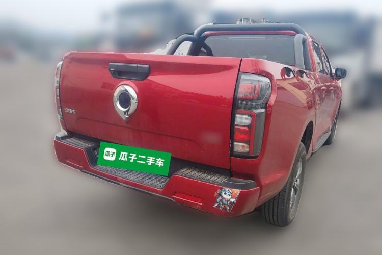Used Great Wall Poer 2023 2.0T Commercial Version Automatic Gasoline Two-Wheel Drive Elite Trim with Long Bed – GW4C20B Rear Right 45 Deg