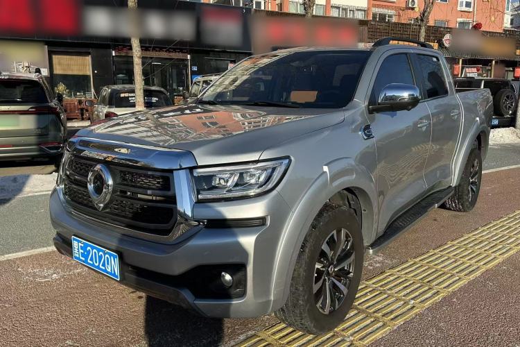 Used Great Wall Poer 2023 2.0T Passenger Version Automatic Diesel 4x4 Sporty GW4D20M Engine Bay