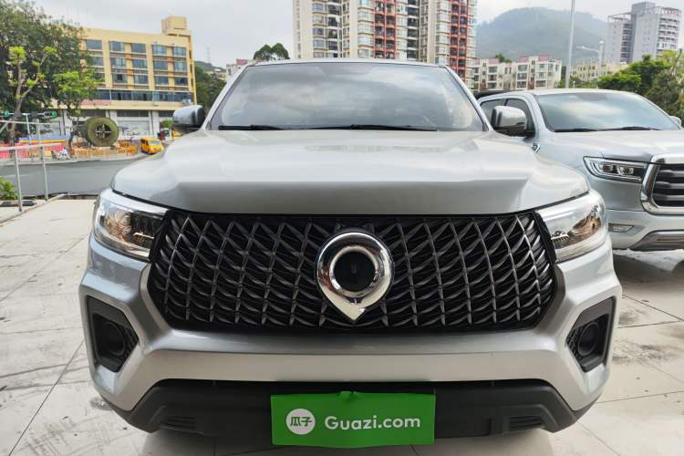 Used Great Wall Poer 2023 2.0T Commercial Version Automatic Diesel Two-Wheel Drive Elite Trim with Long Bed – GW4D20M Front