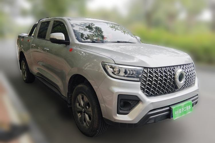 Used Great Wall Poer 2023 2.0T Commercial Version Automatic Diesel Two-Wheel Drive Elite Trim with Long Bed – GW4D20M Front Right 45 Deg