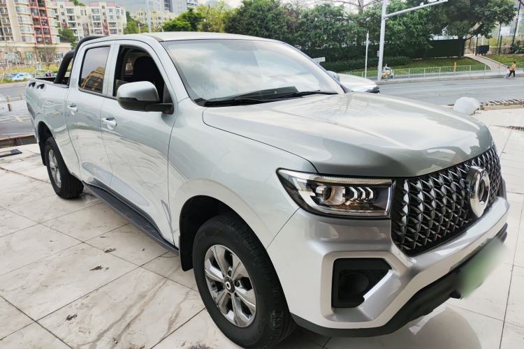 Used Great Wall Poer 2023 2.0T Commercial Version Automatic Diesel Two-Wheel Drive Elite Trim with Long Bed – GW4D20M Front Right 45 Deg