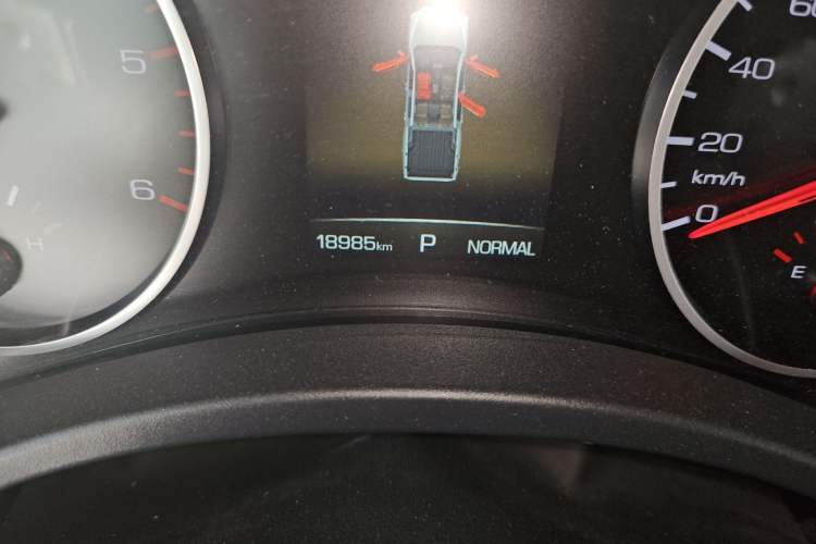 Used Great Wall Poer 2023 2.0T Commercial Version Automatic Diesel Two-Wheel Drive Elite Trim with Long Bed – GW4D20M Odometer Close Up