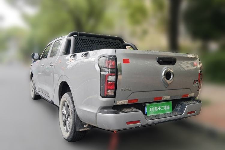 Used Great Wall Poer 2023 2.0T Commercial Version Automatic Diesel Two-Wheel Drive Elite Trim with Long Bed – GW4D20M Rear Left 45 Deg