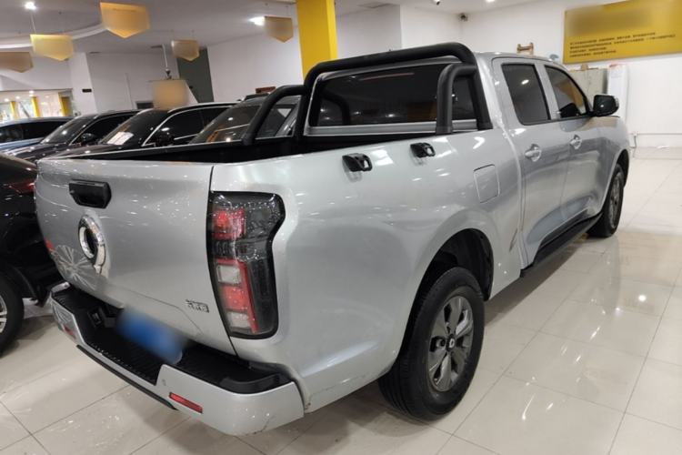 Used Great Wall Poer 2023 2.0T Commercial Version Automatic Diesel Two-Wheel Drive Elite Trim with Long Bed – GW4D20M Rear Right 45 Deg