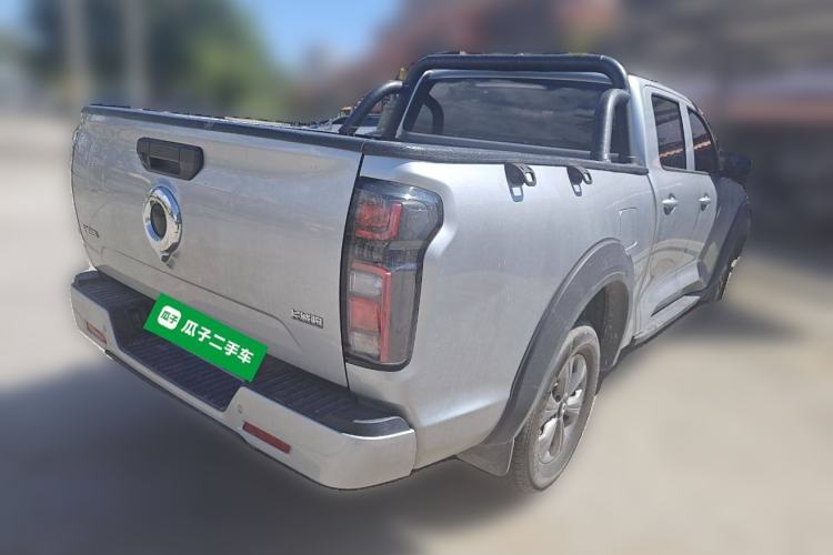 Used Great Wall Poer 2023 2.0T Commercial Version Automatic Diesel Two-Wheel Drive Elite Trim with Long Bed – GW4D20M Rear Right 45 Deg