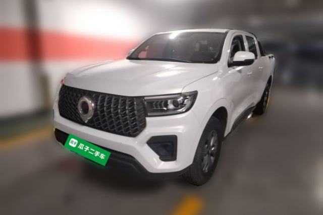 Used Great Wall Poer 2023 2.0T Commercial Version Automatic Diesel 4x4 Elite Long-Box GW4D20M