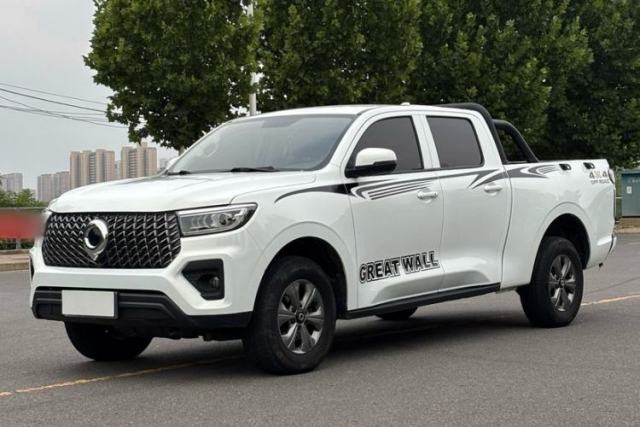 Used Great Wall Poer 2023 2.0T Commercial Version Automatic Diesel 4x4 Elite Long-Box GW4D20M