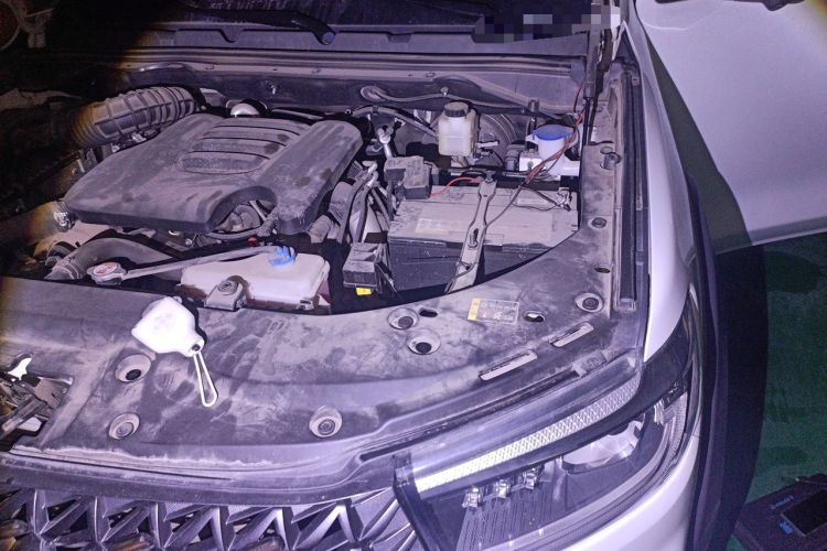 Used Great Wall Poer 2023 2.0T Commercial Version Automatic Diesel 4x4 Elite Long-Box GW4D20M Engine Bay Left