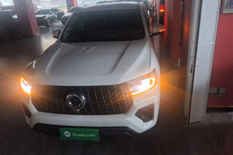 Used Great Wall Poer 2023 2.0T Commercial Version Automatic Diesel Two-Wheel Drive Elite Trim with Long Bed – GW4D20M Front