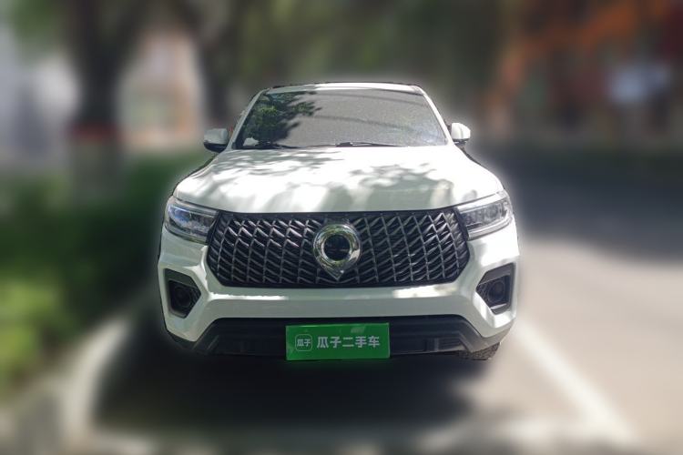 Used Great Wall Poer 2023 2.0T Commercial Version Manual Diesel 4x4 Elite Long-Box GW4D20M Front