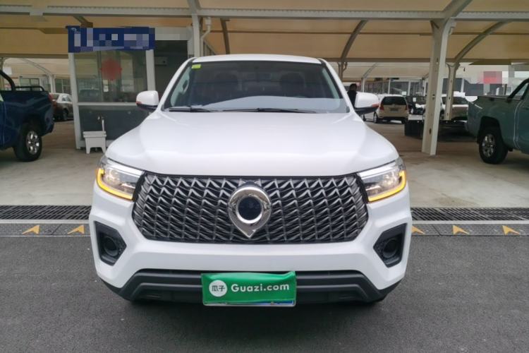 Used Great Wall Poer 2023 2.0T Commercial Version Automatic Diesel Two-Wheel Drive Elite Trim with Long Bed – GW4D20M Front