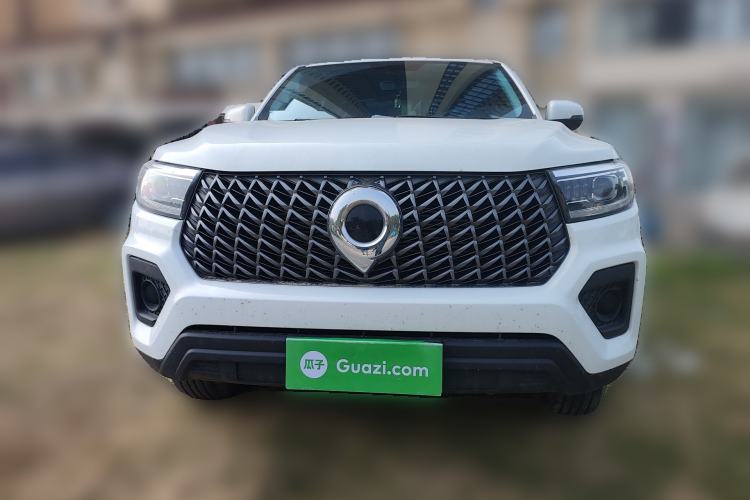 Used Great Wall Poer 2023 2.0T Commercial Version Automatic Diesel Two-Wheel Drive Elite Trim with Long Bed – GW4D20M Front