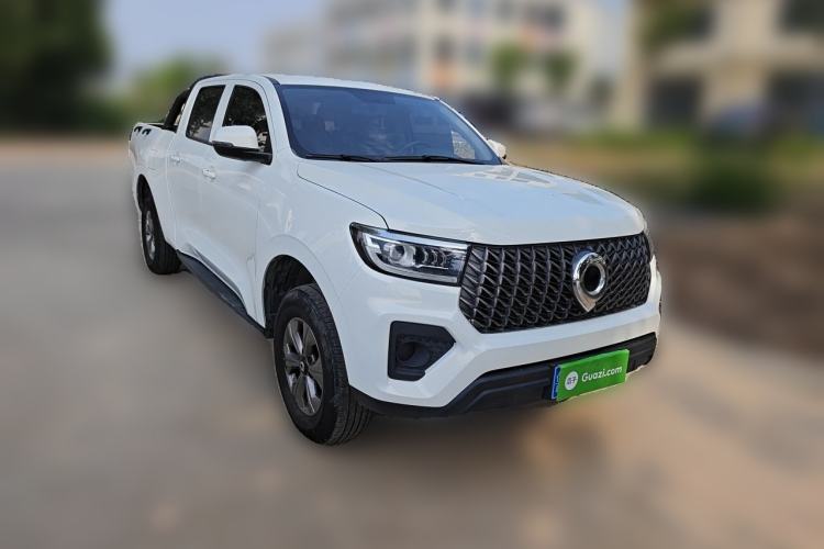 Used Great Wall Poer 2023 2.0T Commercial Version Automatic Diesel Two-Wheel Drive Elite Trim with Long Bed – GW4D20M Front Right 45 Deg