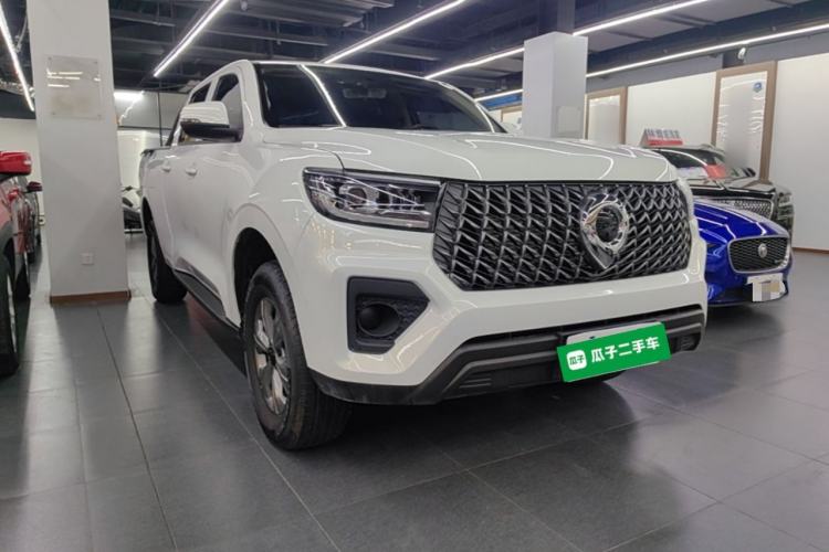 Used Great Wall Poer 2023 2.0T Commercial Version Automatic Gasoline 4x4 Elite Long-Box GW4C20B Front Right 45 Deg