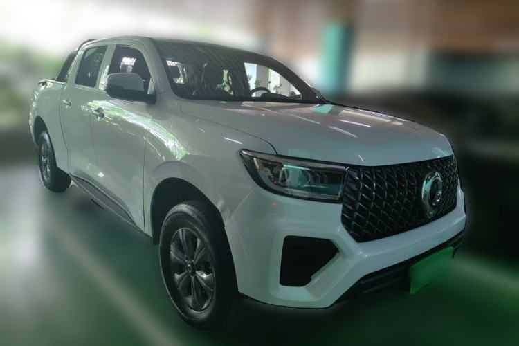 Used Great Wall Poer 2023 2.0T Commercial Version Automatic Gasoline Two-Wheel Drive Elite Trim with Long Bed – GW4C20B Front Right 45 Deg
