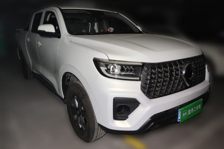 Used Great Wall Poer 2023 2.0T Commercial Version Automatic Gasoline Two-Wheel Drive Elite Trim with Long Bed – GW4C20B Front Right 45 Deg
