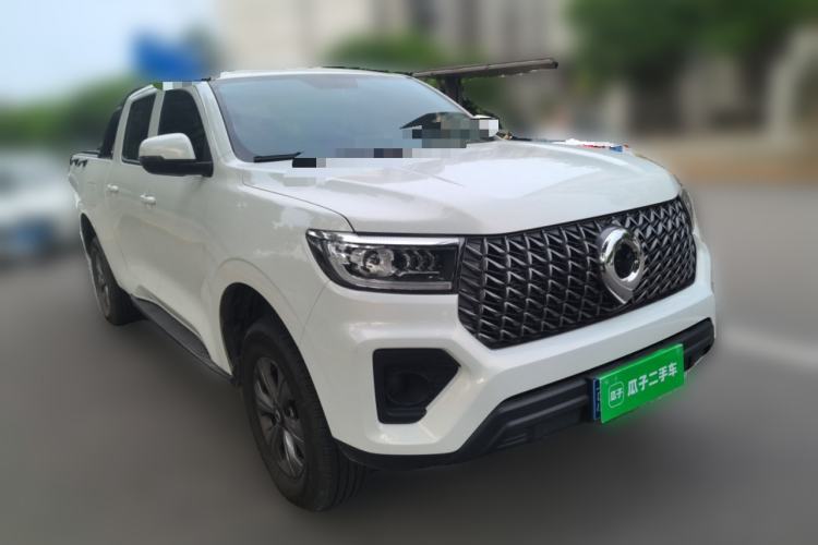 Used Great Wall Poer 2023 2.0T Commercial Version Automatic Gasoline Two-Wheel Drive Elite Trim with Long Bed – GW4C20B Front Right 45 Deg
