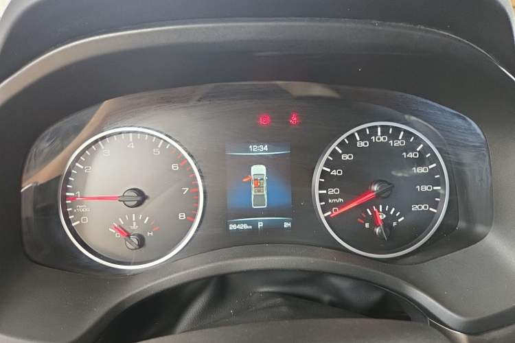 Used Great Wall Poer 2023 2.0T Commercial Version Automatic Gasoline 4x4 Navigation-Ready Long-Box GW4C20B Instrument Cluster