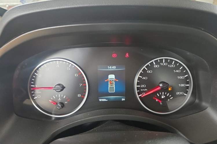 Used Great Wall Poer 2023 2.0T Commercial Version Manual Gasoline 4x4 Elite Long-Box GW4C20B Instrument Cluster