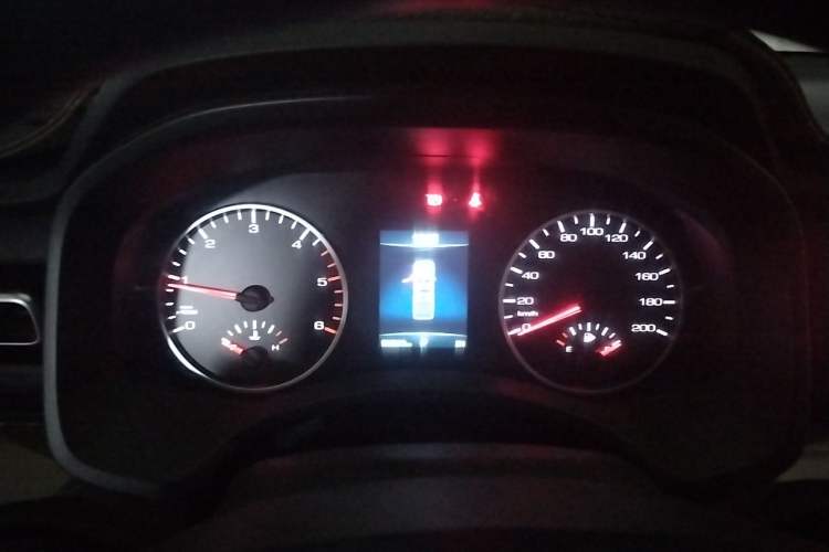 Used Great Wall Poer 2023 2.0T Commercial Version Automatic Diesel 4x4 Elite Long-Box GW4D20M Instrument Cluster