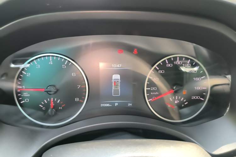 Used Great Wall Poer 2023 2.0T Commercial Version Automatic Gasoline 4x4 Elite Long-Box GW4C20B Instrument Cluster