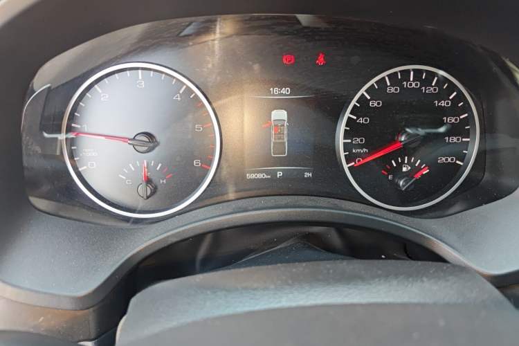 Used Great Wall Poer 2023 2.0T Commercial Version Automatic Diesel 4x4 Elite Long-Box GW4D20M Instrument Cluster