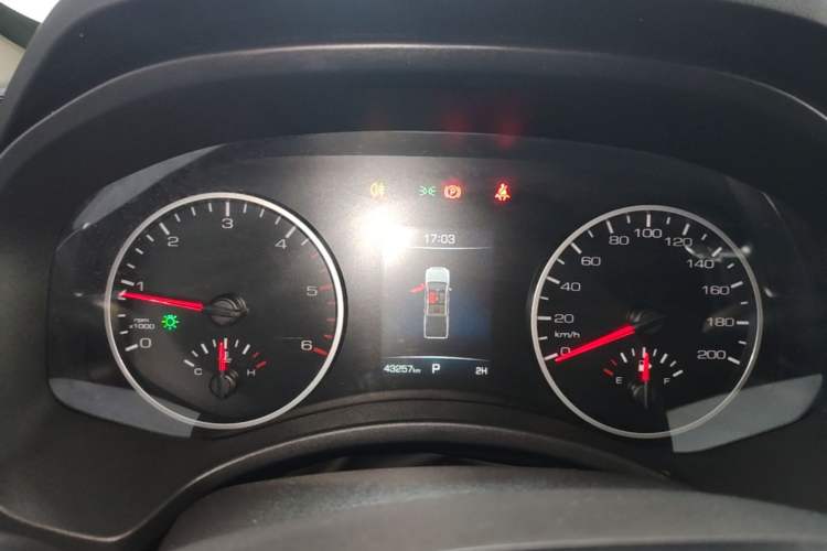 Used Great Wall Poer 2023 2.0T Commercial Version Automatic Diesel 4x4 Elite Long-Box GW4D20M Instrument Cluster