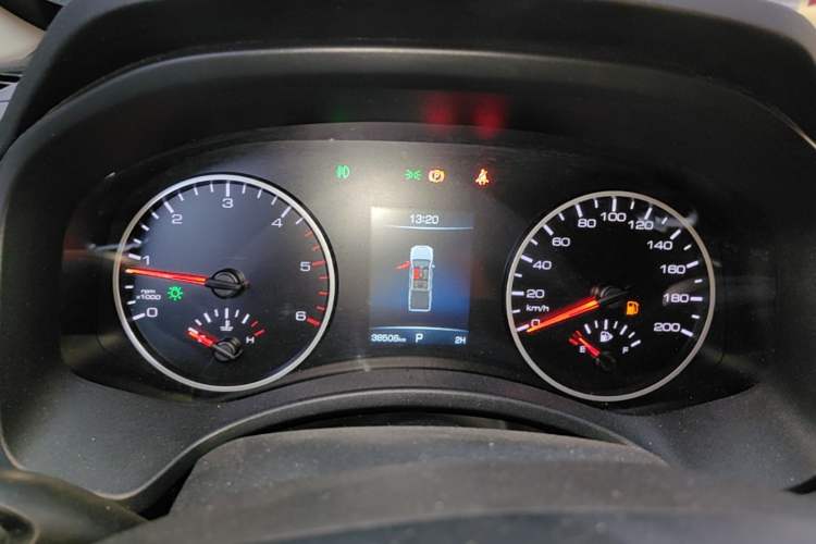 Used Great Wall Poer 2023 2.0T Commercial Version Automatic Diesel 4x4 Navigation Type Long Bed GW4D20M Instrument Cluster