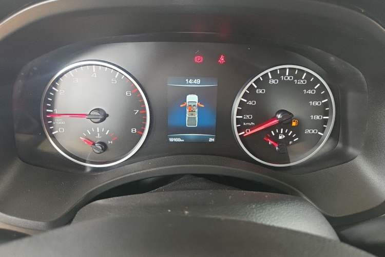 Used Great Wall Poer 2023 2.0T Commercial Version Manual Gasoline 4x4 Elite Long-Box GW4C20B Odometer Close Up