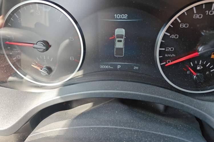 Used Great Wall Poer 2023 2.0T Commercial Version Automatic Diesel 4x4 Elite Long-Box GW4D20M Odometer Close Up