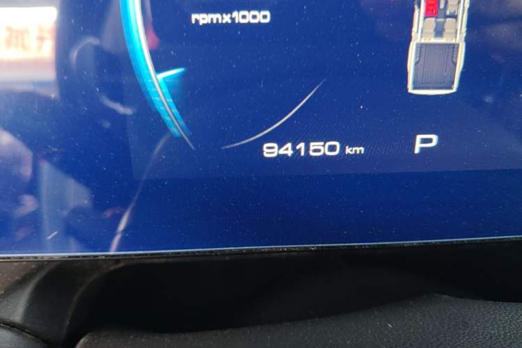 Used Great Wall Poer 2023 2.0T Passenger Version Automatic Diesel 4x4 Comfort Trim – GW4D20M Odometer Close Up