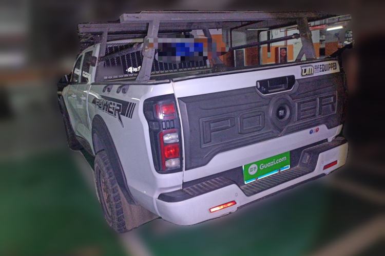 Used Great Wall Poer 2023 2.0T Commercial Version Automatic Diesel 4x4 Elite Long-Box GW4D20M Rear Left 45 Deg