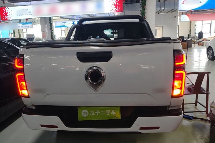 Used Great Wall Poer 2023 2.0T Commercial Version Automatic Diesel 4x4 Elite Long-Box GW4D20M Rear