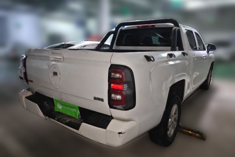 Used Great Wall Poer 2023 2.0T Commercial Version Automatic Diesel Two-Wheel Drive Elite Trim with Long Bed – GW4D20M Rear Right 45 Deg