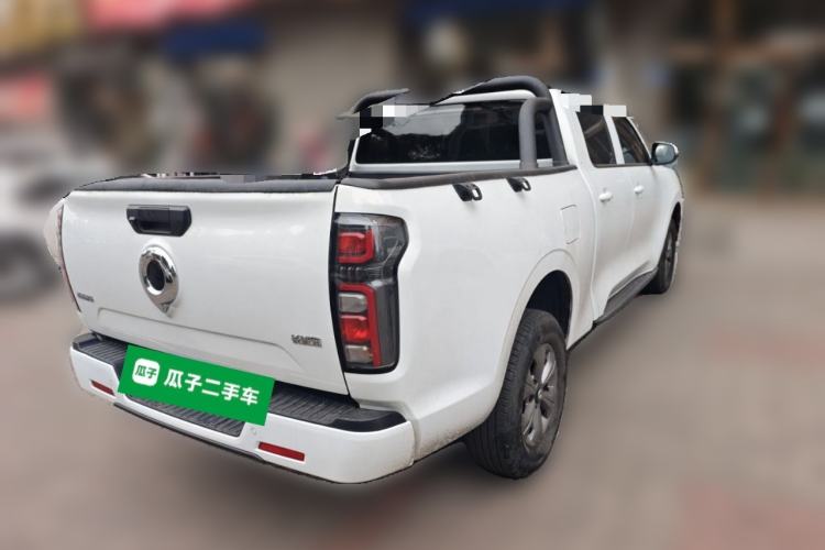 Used Great Wall Poer 2023 2.0T Commercial Version Automatic Diesel 4x4 Long Bed Business-Grade Model Rear Right 45 Deg