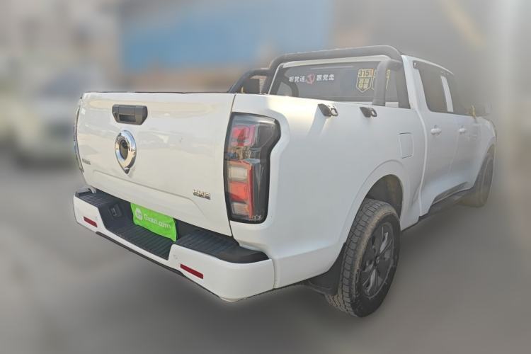 Used Great Wall Poer 2023 2.0T Commercial Version Automatic Diesel 4x4 Elite Long-Box GW4D20M Rear Right 45 Deg