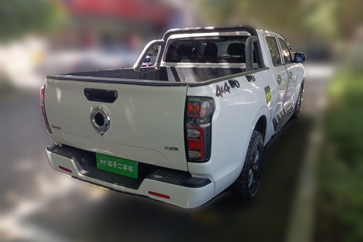 Used Great Wall Poer 2023 2.0T Commercial Version Manual Diesel 4x4 Elite Long-Box GW4D20M Rear Right 45 Deg