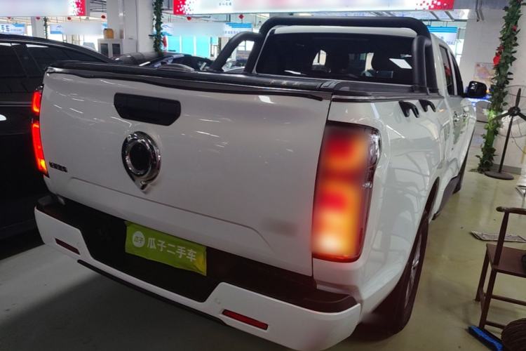 Used Great Wall Poer 2023 2.0T Commercial Version Automatic Diesel 4x4 Elite Long-Box GW4D20M Rear Right 45 Deg